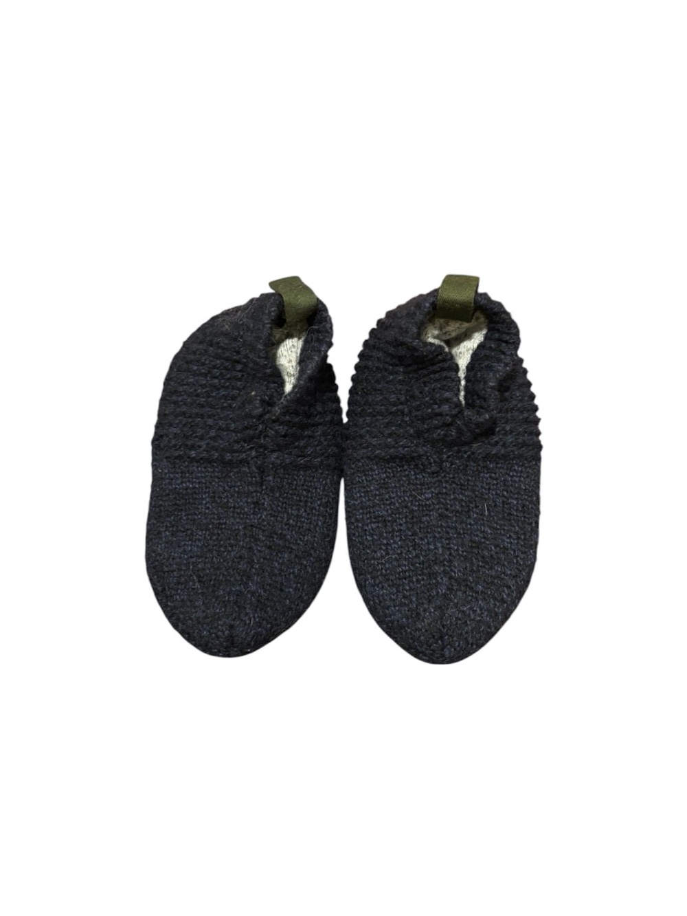 Bombas Toddler Gripper Slippers in Navy Size 5-7